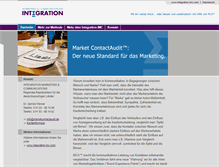 Tablet Screenshot of marketcontactaudit.de